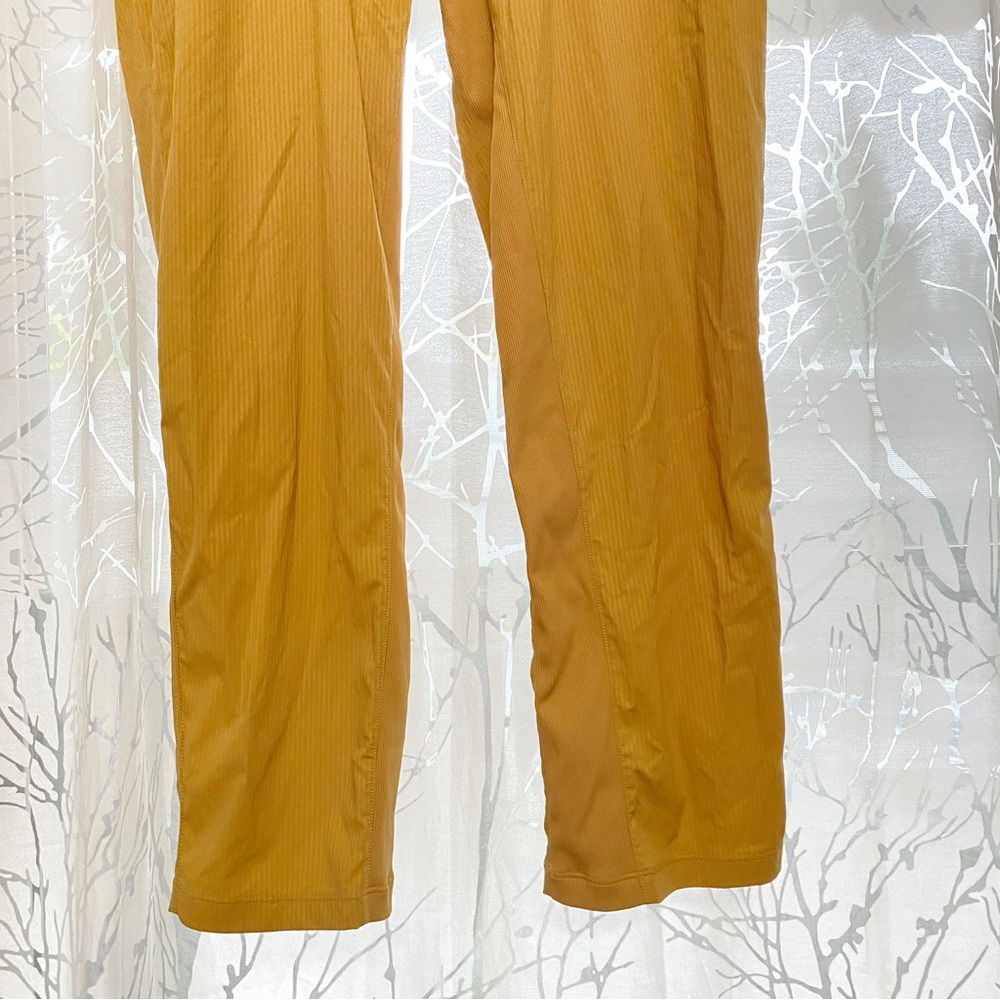 Lululemon gold buff golden yellow beyond the studio slim fit pants - Picture 5 of 12